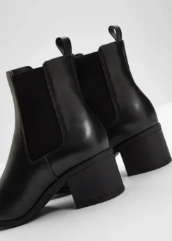 Damen bonprix Stiefeletten|Schuhe & Accessoires In Spezialgrößen·Elastischer Schaft|Stiefeletten