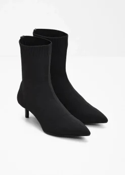 Damen bonprix Stiefeletten|Schuhe & Accessoires In Spezialgrößen·Elastischer Schaft|Stiefeletten