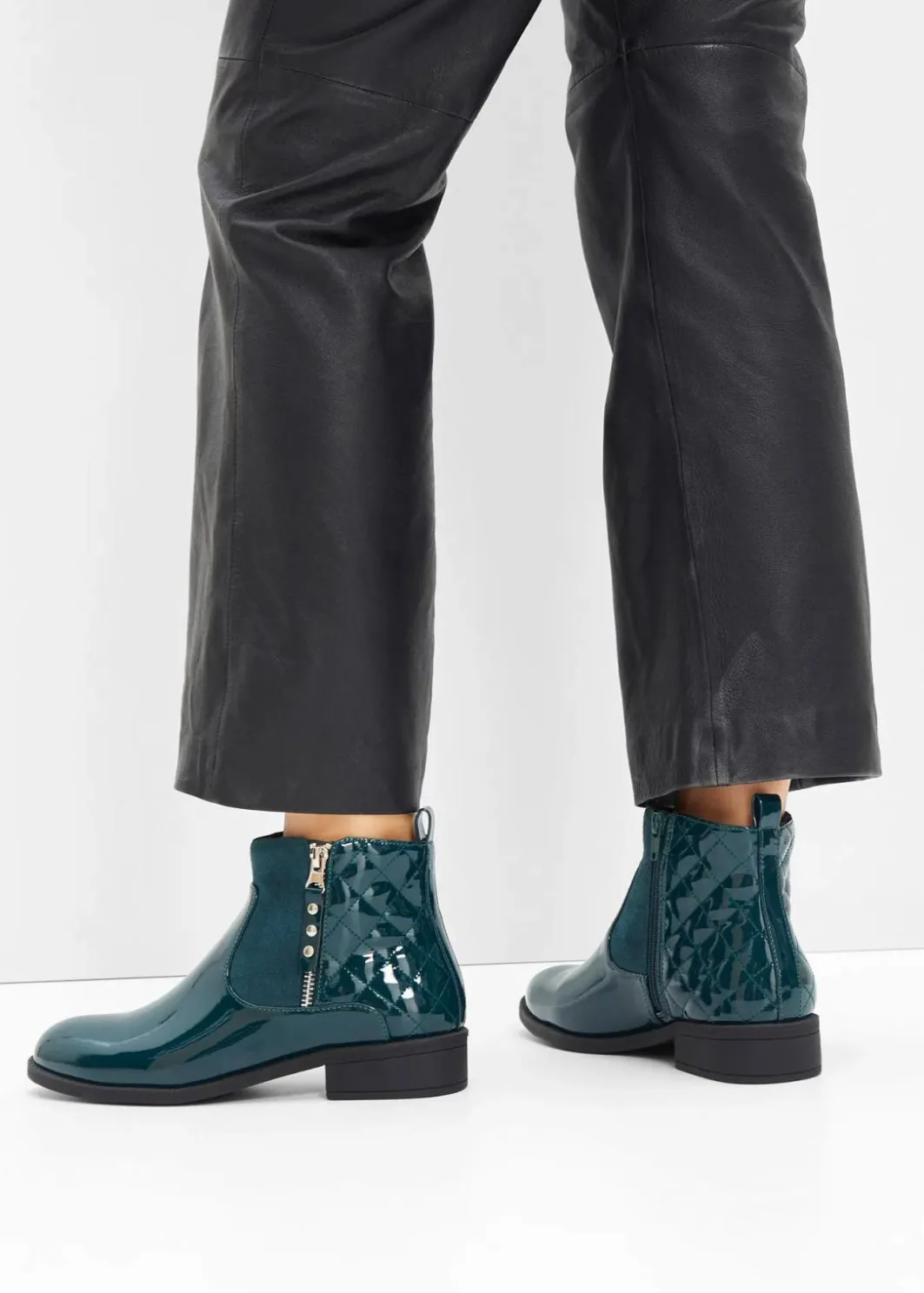 Sale Stiefeletten Damen Schuhe & Accessoires In Spezialgrößen·Elastischer Schaft|Stiefeletten