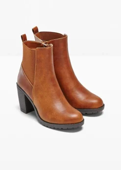 Damen bonprix Stiefeletten|Schuhe & Accessoires In Spezialgrößen·Elastischer Schaft|Stiefeletten