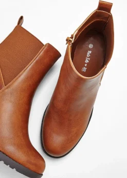 Damen bonprix Stiefeletten|Schuhe & Accessoires In Spezialgrößen·Elastischer Schaft|Stiefeletten
