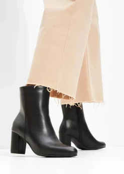 Sale Stiefeletten mit Blockabsatz Damen Stiefeletten