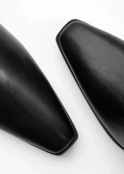 Clearance Stiefeletten mit Blockabsatz Damen Stiefeletten