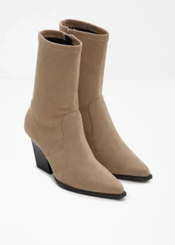 Best Stiefeletten mit elastischem Schaft Damen Stiefeletten|Schuhe & Accessoires In Spezialgrößen·Elastischer Schaft