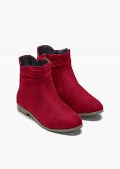 Outlet Stiefeletten mit Raffung Damen Schuhe & Accessoires In Spezialgrößen·Schuhe In Übergröße|Stiefeletten