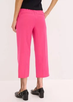Damen bonprix Hosen|3/4-Stifthose mit Schlitz