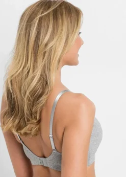 Damen bonprix Große Cups D-H|Umstandsmode|Still BH ohne Bügel (3er Pack) mit Bio-Baumwolle