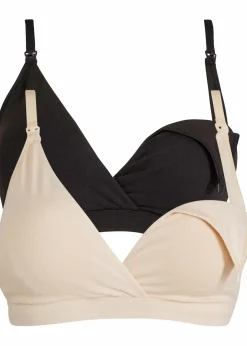 Clearance Still-BH ohne Bügel mit Bio-Baumwolle (2er Pack) Damen Wäsche·Still- & Umstandswäsche|Wäsche·Baumwollunterwäsche