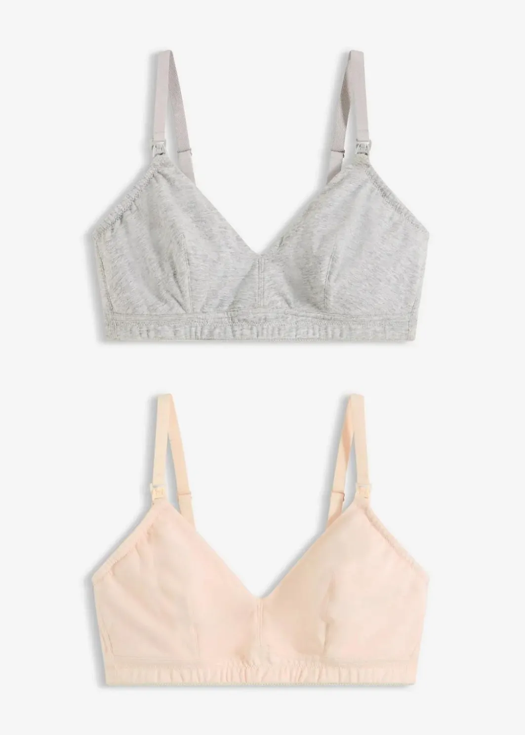 Online Still-BH ohne Bügel mit Bio-Baumwolle (2er Pack) Damen Wäsche·Still- & Umstandswäsche|Wäsche·Baumwollunterwäsche