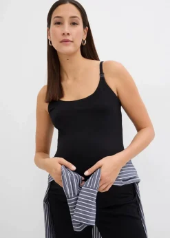 Outlet Stilltops aus Bio-Baumwolle (2er Pack) Damen Bekleidung·Blazer|Umstandsmode