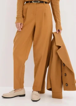 Stoffhose im Barrelfit Damen Hosen|Bekleidung·Kleider