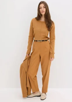 Stoffhose im Barrelfit Damen Hosen|Bekleidung·Kleider