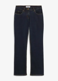 Discount Straight Jeans Mid Waist, Stretch Damen Kurzgrößen|Bekleidung·Shirts & Tops