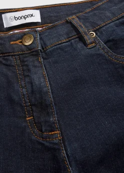 Discount Straight Jeans Mid Waist, Stretch Damen Kurzgrößen|Bekleidung·Shirts & Tops