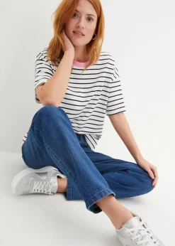 New Straight Jeans, Mid Waist (2er Pack) Damen Bekleidung·Kleider|Hosen