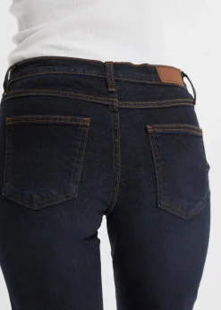 Clearance Straight Jeans Mid Waist, Stretch Damen Jeans|Kurzgrößen