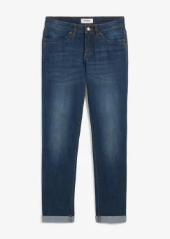 Straight Jeans Mid Waist, Stretch Damen Jeans|Kurzgrößen