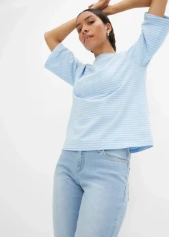 New Straight Jeans Mid Waist, Stretch Damen Jeans|Kurzgrößen