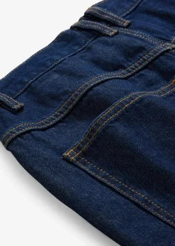 Damen bonprix Bekleidung·Shirts & Tops|Nachhaltigere Materialien|Straight-Jeans, High Waist, Long aus Bio-Baumwolle