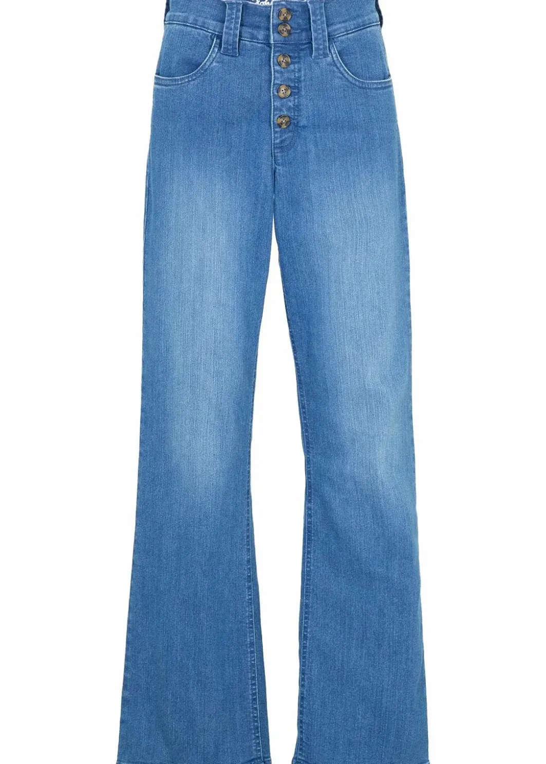 Damen bonprix Bekleidung·Shirts & Tops|Jeans|Straight-Jeans High Waist, Stretch
