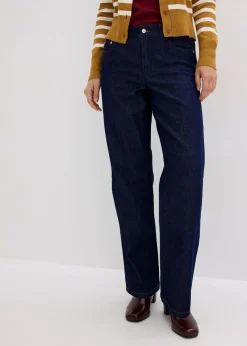 Discount Straight-Jeans Mid Waist Damen Bekleidung·Shirts & Tops|Jeans