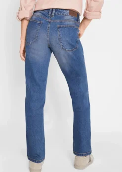 Best Straight-Jeans Mid Waist, Stretch Damen Bekleidung·Shirts & Tops|Jeans