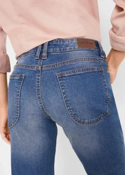 Best Straight-Jeans Mid Waist, Stretch Damen Bekleidung·Shirts & Tops|Jeans