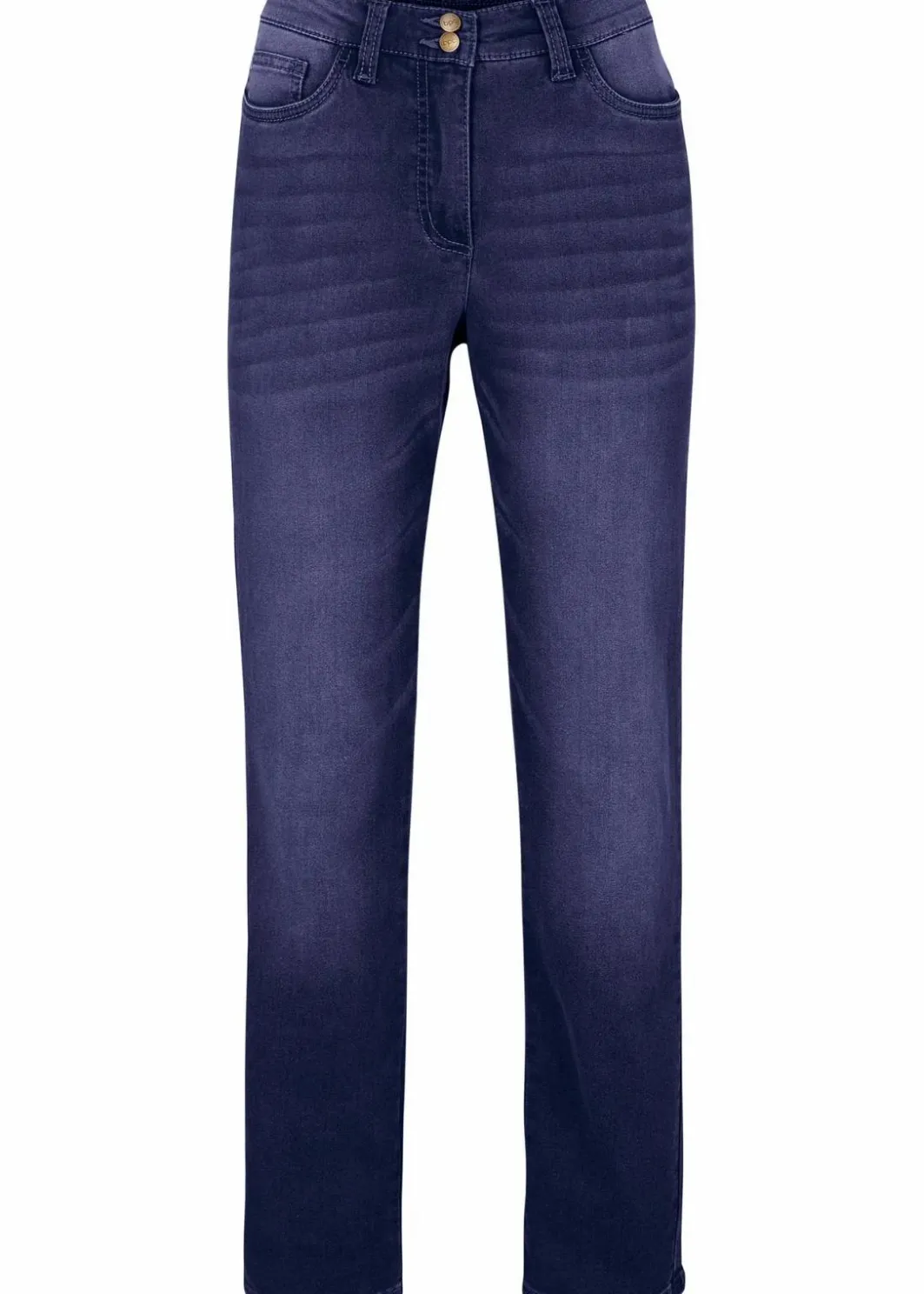 Online Straight-Jeans Mid Waist, Thermo mit Bequembund Damen Jeans|Thermobekleidung