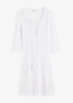 Damen bonprix Strandmode|Kleider|Strand Strickkleid
