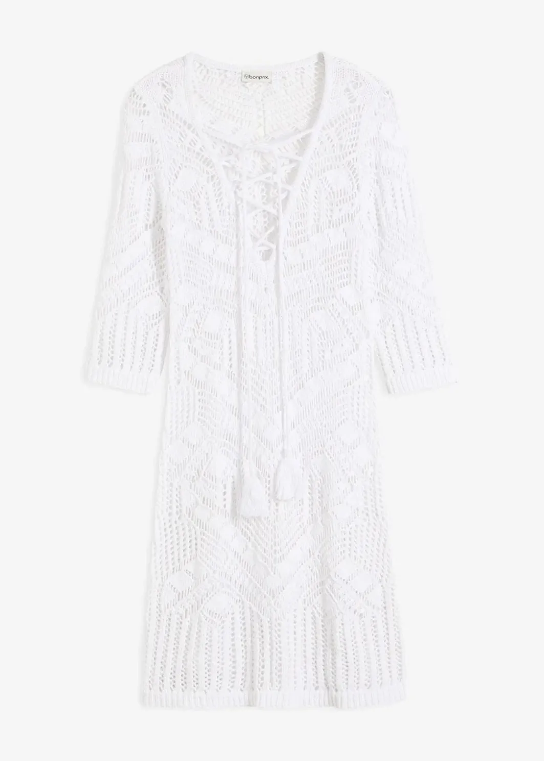 Damen bonprix Strandmode|Kleider|Strand Strickkleid
