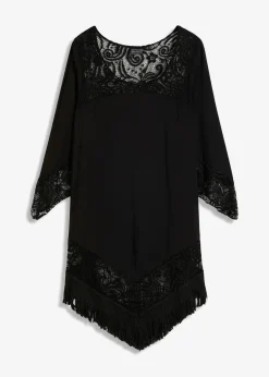New Strand Tunika mit Spitze aus Viskose Damen Strandmode|Bademode·Strandmode
