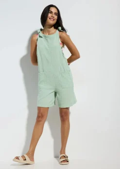 New Strandjumpsuit aus luftigem Musselin Damen Strandmode|Bademode·Strandmode