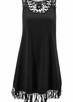Online Strandkleid aus feiner Viskose Damen Strandmode|Bademode·Strandmode