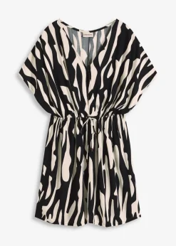 Clearance Strandkleid aus fließender Viskose Damen Strandmode|Bademode·Strandmode
