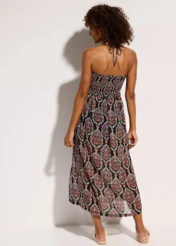 Online Strandkleid aus leichtem Chiffon Damen Strandmode|Bademode·Strandmode
