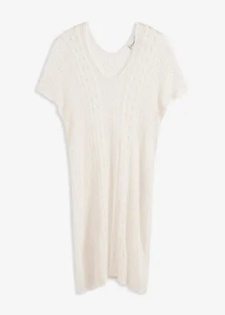 Damen bonprix Strandmode|Bademode·Strandmode|Strandkleid in Häkeloptik aus fließender Viskose