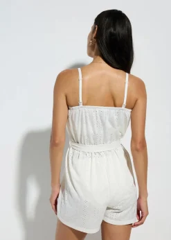 Damen bonprix Strandmode|Bademode·Strandmode|Strandoverall aus Crochet