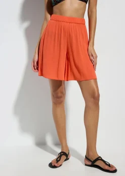 Best Strandshorts aus fließender Viskose Damen Mix & Match|Strandmode