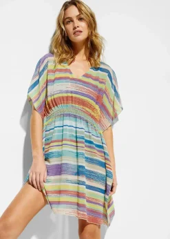 Damen bonprix Strandmode|Bademode·Strandmode|Strandtunika aus leichtem Chiffon