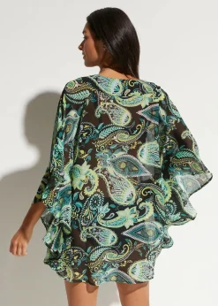 Damen bonprix Strandmode|Bademode·Strandmode|Strandtunika aus leichtem Chiffon