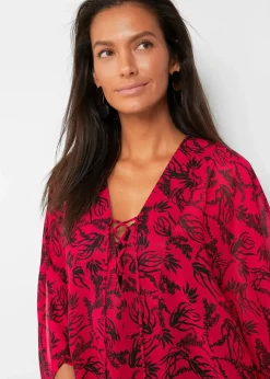 Damen bonprix Strandmode|Bademode·Strandmode|Strandtunika aus leichtem Chiffon