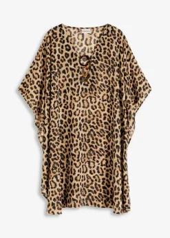 Damen bonprix Strandmode|Bademode·Strandmode|Strandtunika aus leichtem Chiffon
