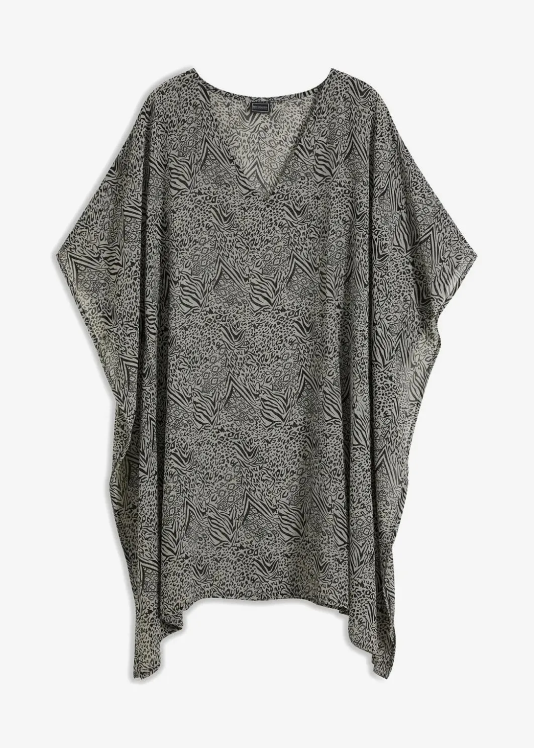 Strandtunika aus leichtem Chiffon Damen Strandmode|Bademode·Strandmode