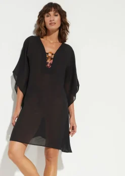 Damen bonprix Strandmode|Bademode·Strandmode|Strandtunika aus leichtem Chiffon