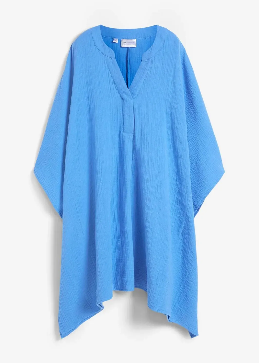 Damen bonprix Kleider|Bekleidung·Pullover & Strickjacken|Strandtunika aus luftigem Musselin