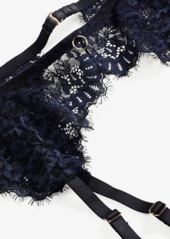 Damen bonprix Wäsche·Dessous|Wäsche·Socken & Strumpfhosen|Strapshalter aus zarter Eyelash Spitze