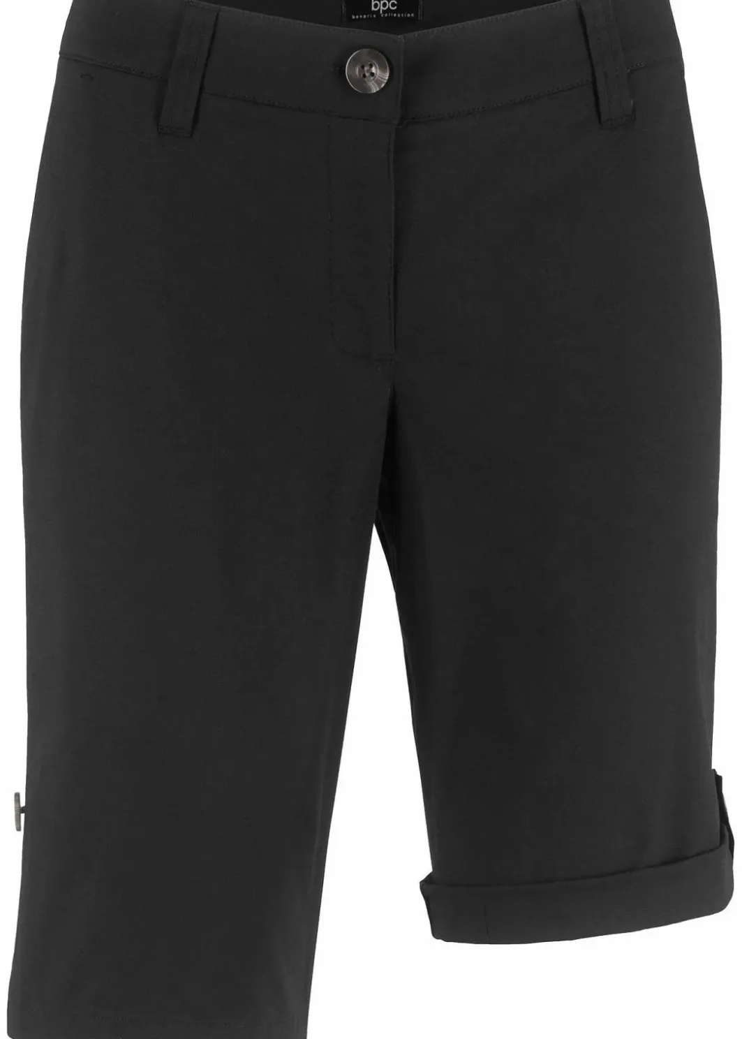Damen bonprix Hosen|Shorts|Stretch-Bermuda