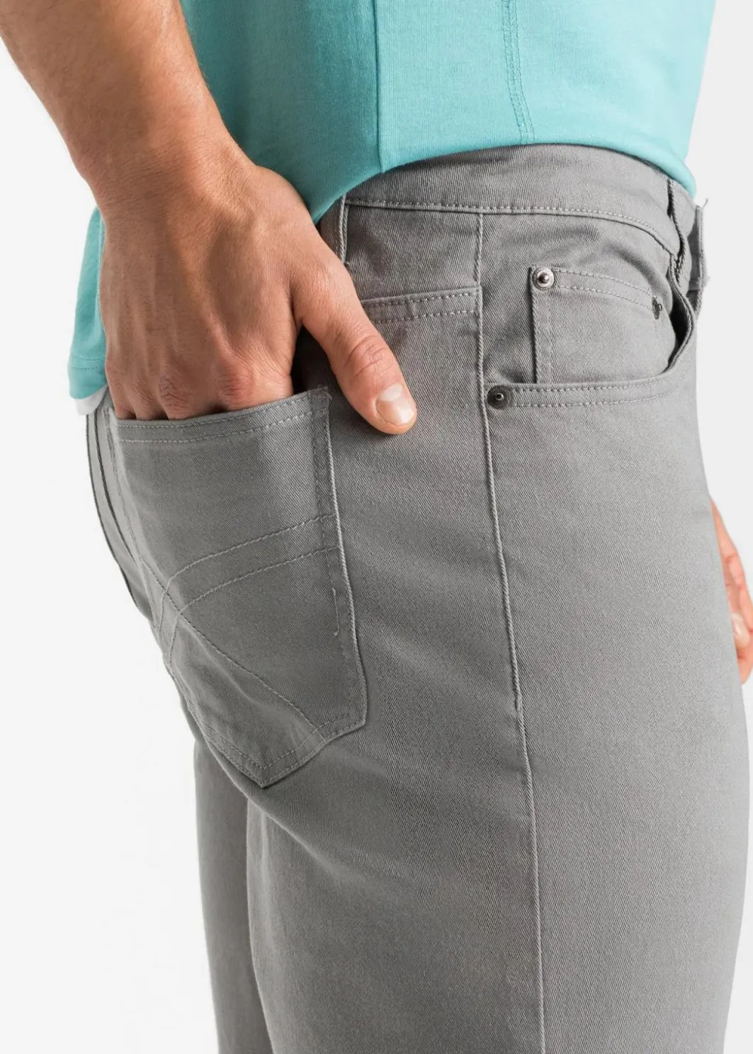 Herren bonprix Hosen|Basics|Stretch-Bermuda, Classic Fit