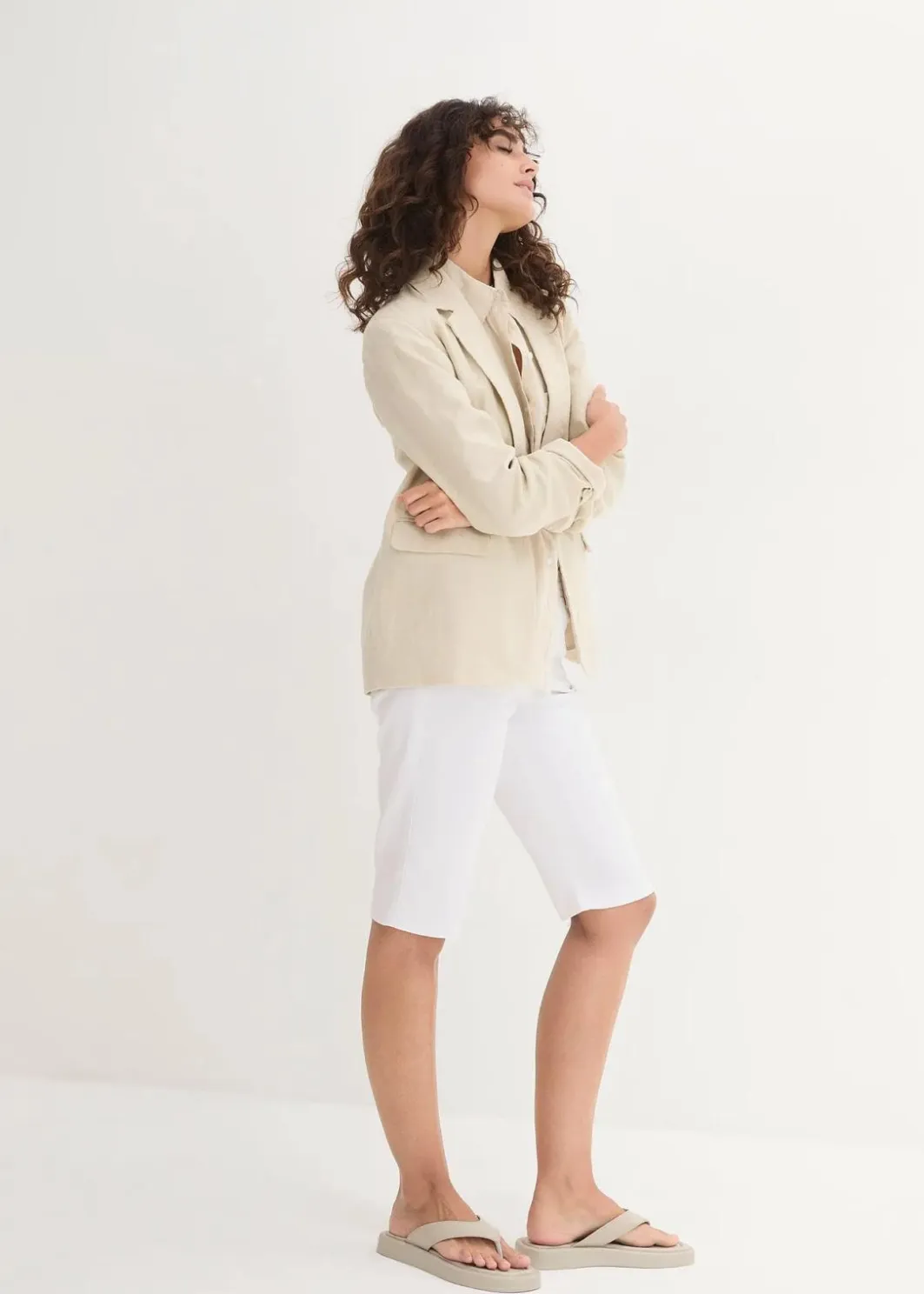 Outlet Stretch-Bermuda (2er Pack) Damen Shorts|Bekleidung·Outdoorbekleidung