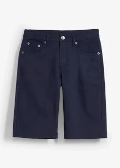 Kinder bonprix Jungen 9-16 Jahre·Shorts|Jungen 9-16 Jahre·Jeans|Stretch-Bermuda mit verstellbarem Bund, Regular Fit
